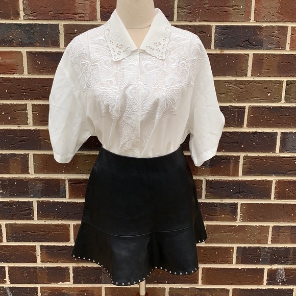 ZARA TRAFALUC | Faux leather skirt - Picture 2 of 9